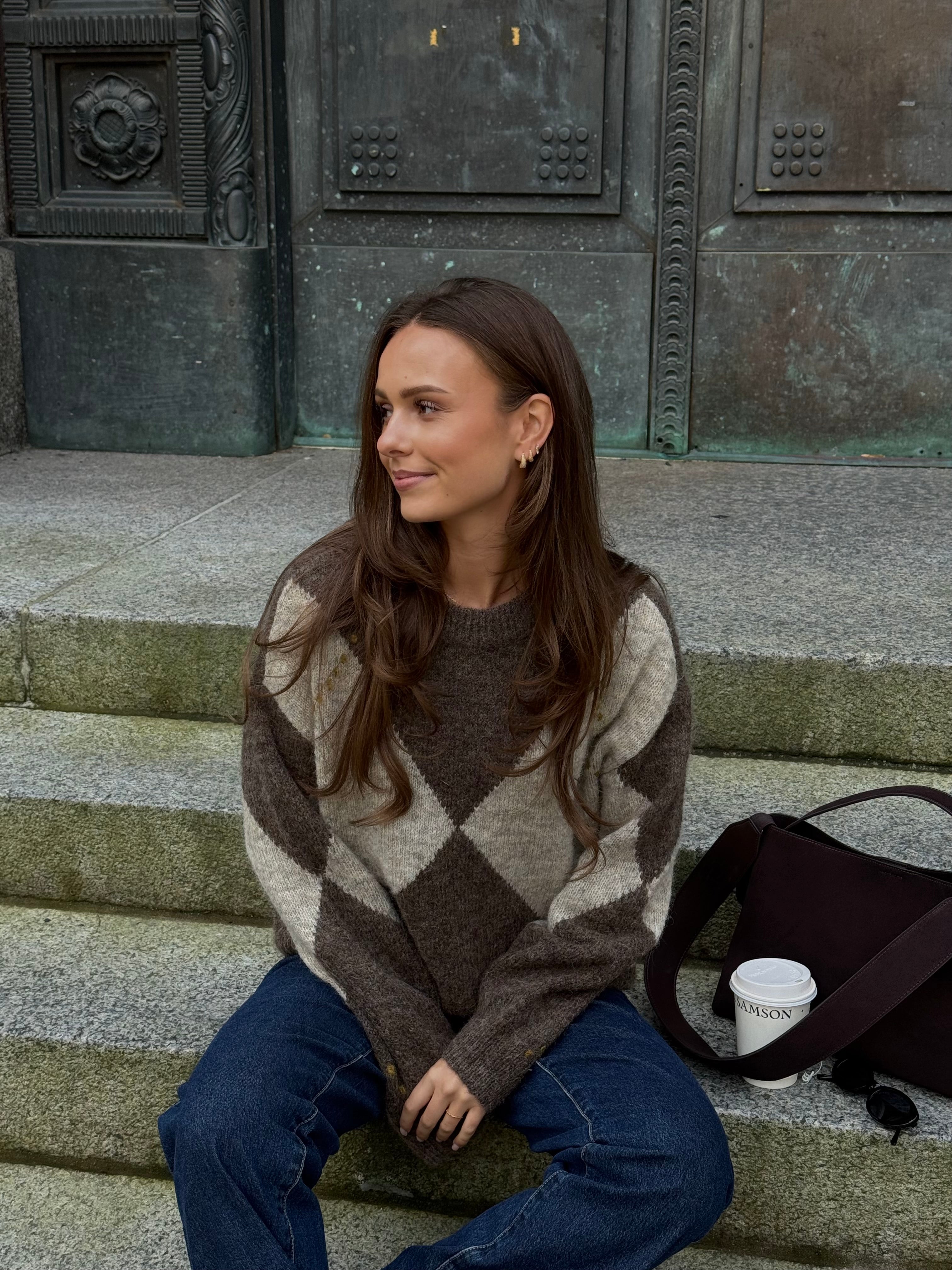 ROUARGYLE Pullover - Canteen